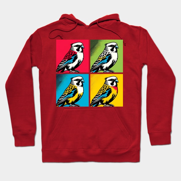 Pop Eastern Rosella Art - Cool Birds Hoodie by PawPopArt